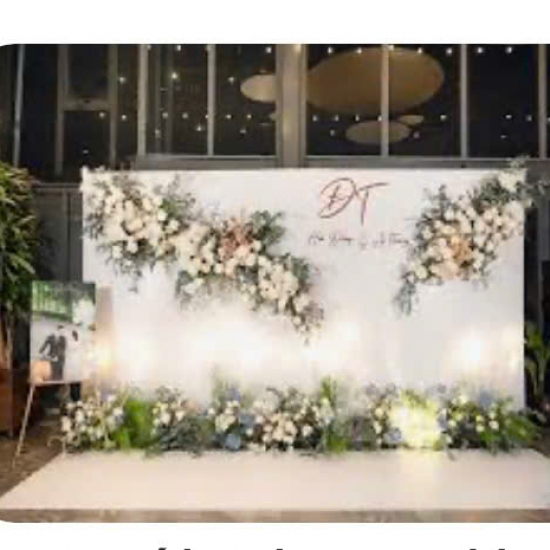 Trang Trí Backdrop Cưới - Sự Kiện 06