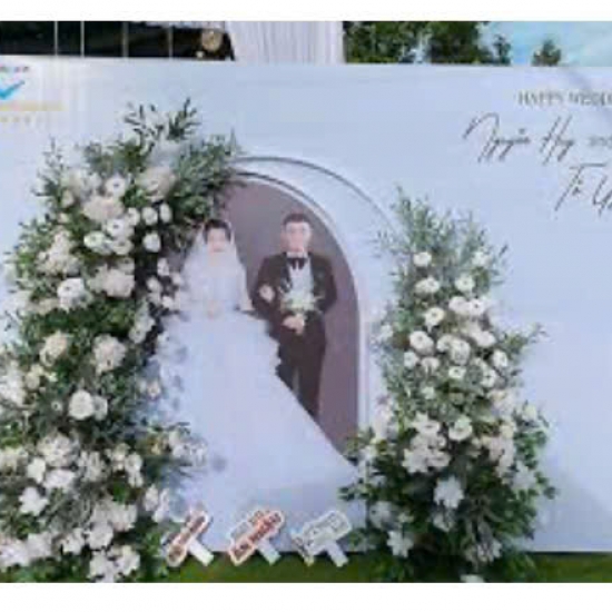 Trang Trí Backdrop Cưới - Sự Kiện 06